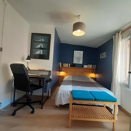 Lejlighed 2 Pieces Lumineux Style Loft Dans Le Quartier *